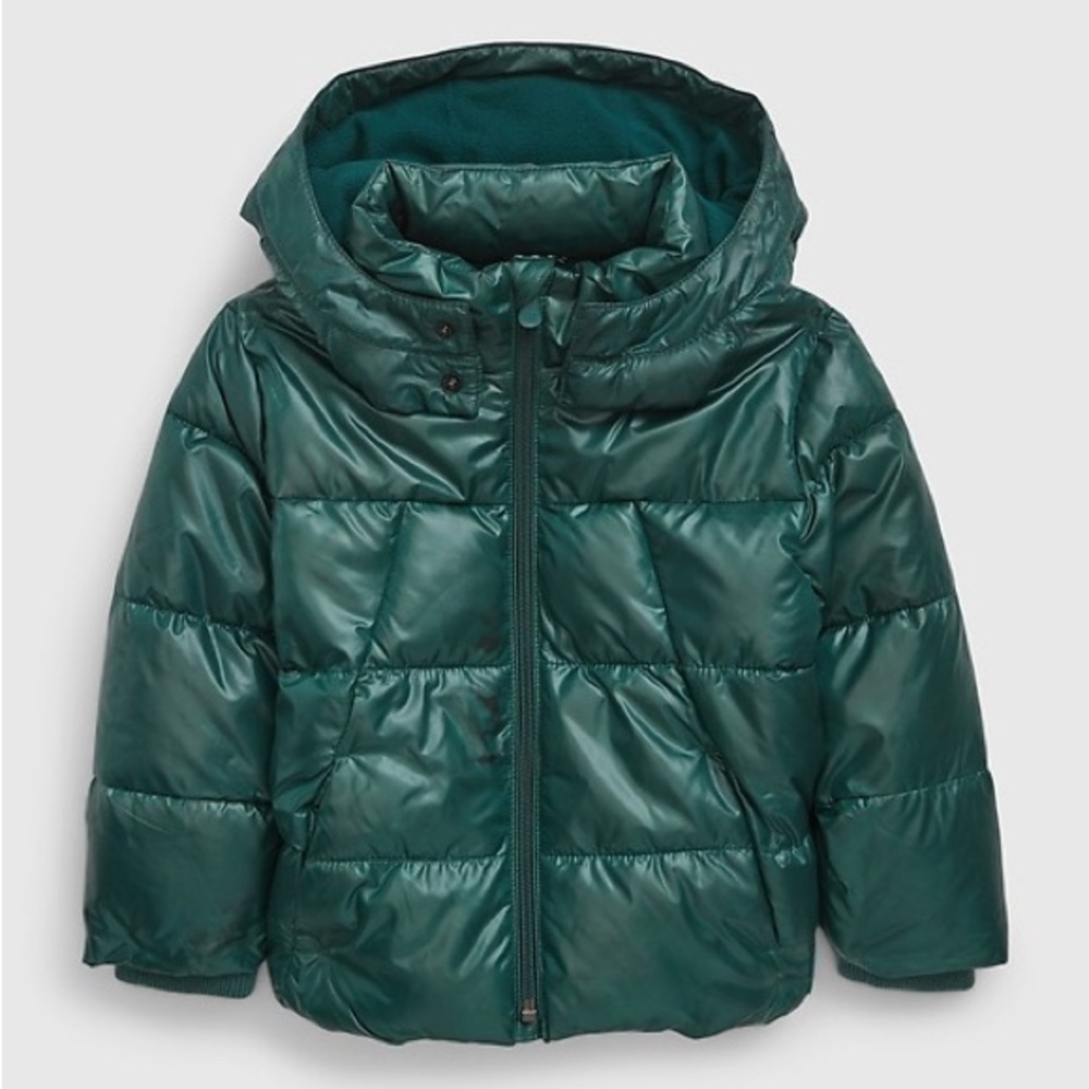 GAP Kids Green Puffer Jacket